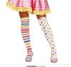 Clown Fröhliche Karneval Muse Bunte Strümpfe Gestreift Produktbild-Vorschau 2
