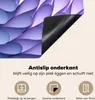 KitchenYeah© Herdabdeckplatte Violette Geometrie in Form Produktbild-Vorschau 4