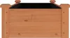 vidaXL Lit surélevé avec insert Brun 120x45x25 cm Sapin Voir les images du produit 5