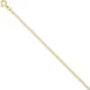 2,1mm Panzerkette Kette Halskette Halsschmuck Goldkette 333 Produktbild-Vorschau 4