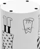 vidaXL Stojan na deštníky Dámský design Steel White Náhled obrázku produktu 4