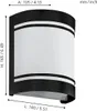 Applique d'extérieur Eglo 99565 CERNO IP44 E27 40 W noir Voir les images du produit 6
