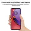 Für Motorola Moto G84 5G Silikon Schutz Schwarz Handyhülle Produktbild-Vorschau 3