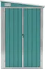 vidaXL Capannone verde 118x288x178 cm Acciaio zincato Anteprima dell’immagine prodotto 3
