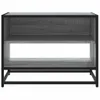 vidaXL TV-Schrank Grau Sonoma 61x40x46 cm Holzwerkstoff und Produktbild-Vorschau 4