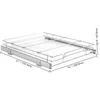 SucceBuy Výsuvný organizér do skříněk, š. 35,6 cm x hl. Náhled obrázku produktu 8