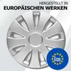 Radkappen 15 Zoll  silber - Radzierblenden 4er-Set von Produktbild-Vorschau 8