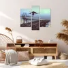 Bild auf Leinwand - Leinwandbild - Vogel Fahrrad modern - Produktbild-Vorschau 7
