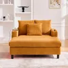 okwish Chaiselongue s bočními držáky na nápoje, pohovka s Náhled obrázku produktu 2