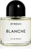 A product shot of a Byredo Blanche Eau de Parfum spray bottle. Anteprima dell’immagine prodotto