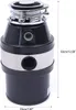 A garbage disposal unit shown from the front with dimensions indicated. Produktbild-Vorschau