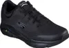 A black Skechers Arch Fit shoe is shown from the side against a white background. Produktbild-Vorschau