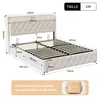 Letto imbottito INONEFT, modello boxspring, 140x200 cm, con Anteprima dell’immagine prodotto 9