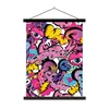 MuchoWow® Textilposter Design - Superstar - Cool - Muster - Produktbild-Vorschau 1