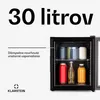 Klarstein Chladnička, mini chladnička so sklenenými Náhľad obrázku produktu 2