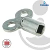 tecuro Metall-Heizkörper-Entlüftungsschlüssel, 4-Kant mit 5 Produktbild-Vorschau 2