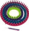 Relaxdays Strickring Set 4 Strickrahmen Instructions Tools Produktbild-Vorschau 14