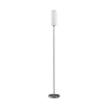 Lindby Stehlampe Vinsta, Höhe 153 cm, weiß, Glas, Metall Produktbild-Vorschau 1