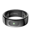 A black smart ring is shown against a white background. Voir les images du produit