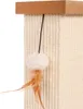 Kratzstamm Karlo · Kratzsäule (Ø14 cm) mit Spielschiene · Produktbild-Vorschau 4