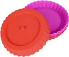 Lot de 4 moules mini-tartelettes en silicone lavables au Voir les images du produit 5