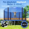 MONZANA® Trampoline extérieur rond Ø427cm max. 150kg set Voir les images du produit 2