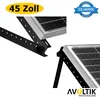 2x 114 cm Solarpanel Halterung schwarz Solarmodul Produktbild-Vorschau 4