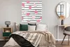 MuchoWow® Poster Sommerlich - Erdbeeren - Rosa - Streifen Produktbild-Vorschau 4