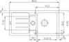 Franke STG 651-86 Einbau-Spüle reversibel Cashmere Produktbild-Vorschau 6