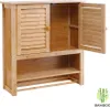 Badezimmerschrank hängend - Bambus holz - Hängender Schrank Produktbild-Vorschau 6