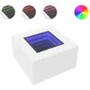 vidaXL LED-Couchtisch Weiß 60x60x40 cm Holzwerkstoff Produktbild-Vorschau 1