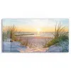 DEQORI Glasbild Echtglas 60x30 cm 'Abendsonne an der Produktbild-Vorschau 2