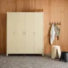 sweeek - Industrieller Metall-Kleiderschrank mit 4 Türen, Produktbild-Vorschau 4