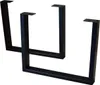 Baumkantentisch Esstisch Akazie Natur 300 x 120 cm schwarz Produktbild-Vorschau 5