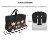 Granori Damen Handgepäck Reisetasche 55x40x20 cm mit Produktbild-Vorschau 3