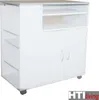 Küchenschrank Thekla Weiß 80x76x40 cm mit ausziehbarem Produktbild-Vorschau 5