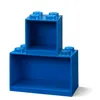 Room Copenhagen R.C. LEGO Brick Shelf 4+8 Set blue 41171731 Produktbild-Vorschau 3