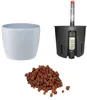 Set4 Blumentopf Venus weiß 09/07 Ø 11.5cm H 08cm+KT+WA+BT Produktbild-Vorschau 1