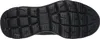 The sole of a black sneaker is shown from an underneath view. Náhled obrázku produktu
