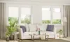 Sonello Plissee Klemmfix ohne Bohren 70cm x 220cm Braun Produktbild-Vorschau 2