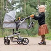 Bandits & Angels Puppenwagen Grau Modern Angel 2in1 Grau Produktbild-Vorschau 2