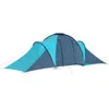 vidaXL Campingzelt 6 Personen Blau und Hellblau Produktbild-Vorschau 3