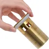 vidaXL Odtoková souprava s přepadem Golden 6,4x6,4x9,1 cm Náhled obrázku produktu 4