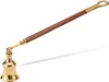 26,5cm Kerzenlöscher aus Messing mit Holzgriff Kerzen Produktbild-Vorschau 1