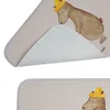 Mr. & Mrs. Panda Badteppich Bären mit Hut - Grau Pastell - Produktbild-Vorschau 5