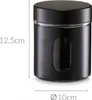 Zeller Vorratsglas, 500 ml, schwarz - Ø10,2x12,5; 19795 Produktbild-Vorschau 2