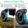 WALCORA 2 in 1 Rollstuhl Rollator Faltbar und Leicht mit Produktbild-Vorschau 5
