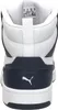 Puma Puma Rebound V6 Mid Jr  Sneakers Hoog - Blauw - Maat Voir les images du produit 3
