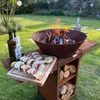 ASH - Phoenix - Plancha Barbecue - Acier corten Voir les images du produit 9