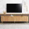Merax TV-Schrank mit 3D-Türen, TV Lowboard mit goldene Produktbild-Vorschau 2